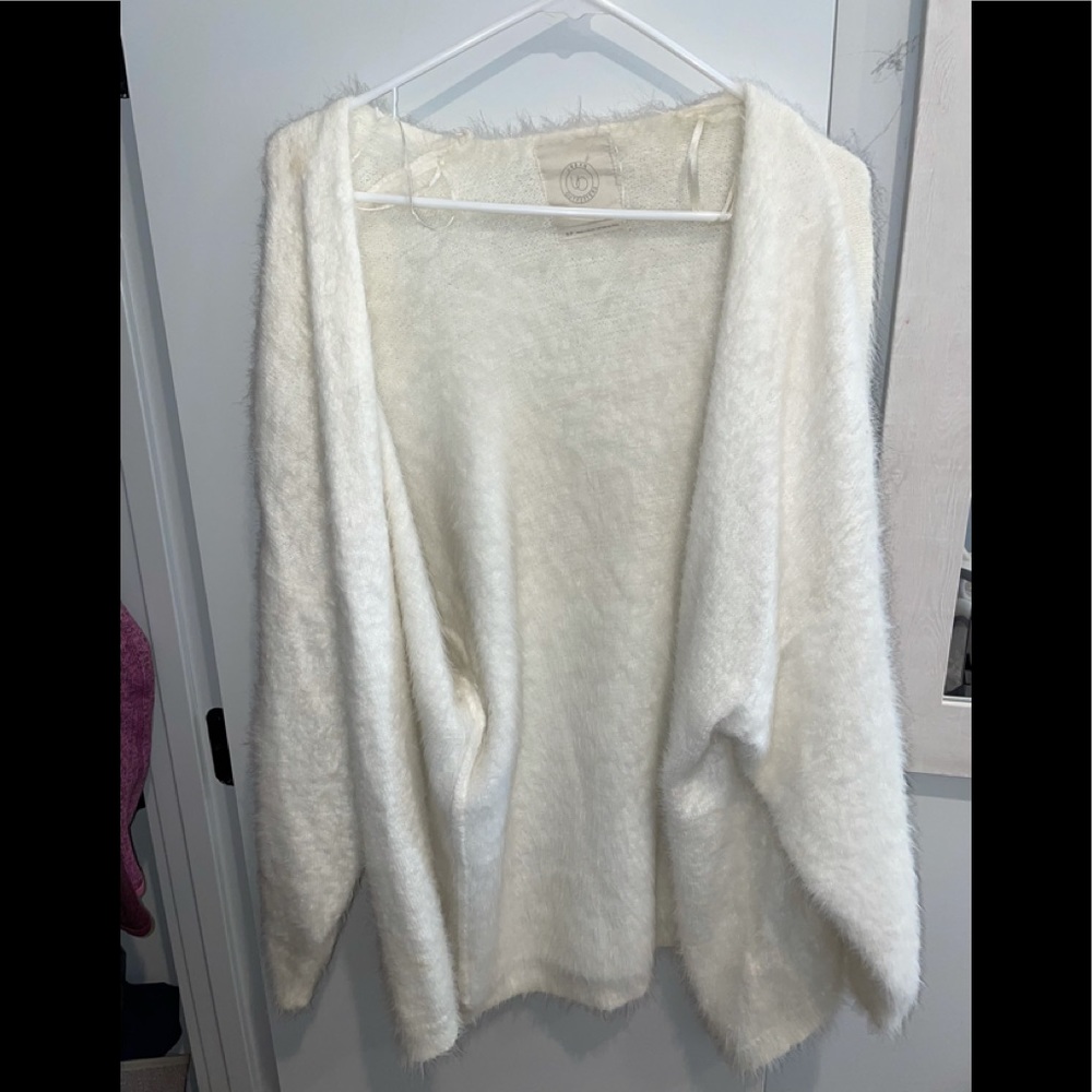Urban outfitters fuzzy cardigan. Size small :)